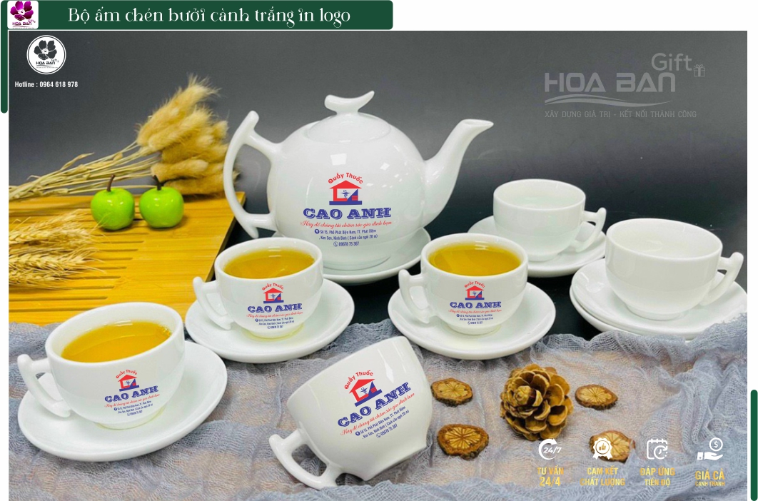 Bộ âc trắng Minh Long