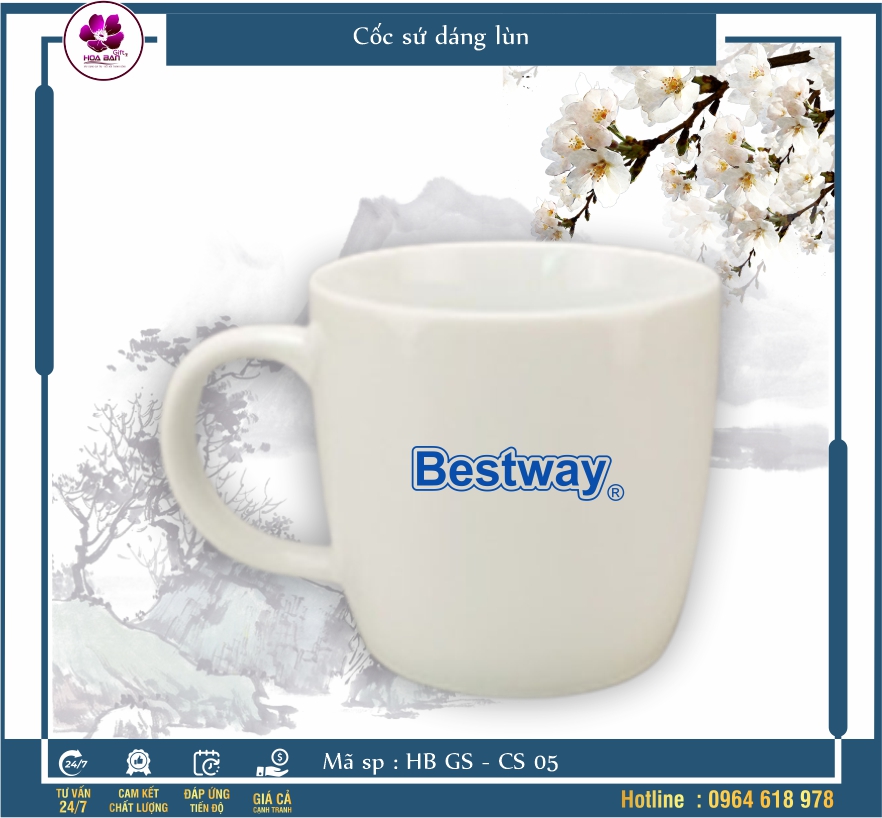 Cốc sứ lùn