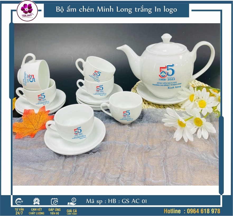 Bộ ấm chén Minh Long