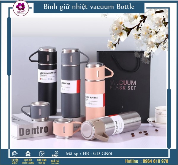 Bộ bình giữ nhiệt Vacuum 500ml