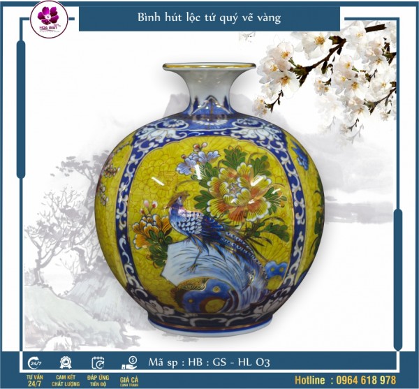 Bhl Tứ quý vẽ vàng